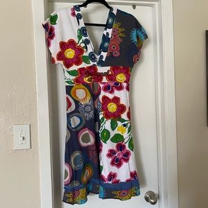 Bright n beautiful desigual summertime dress
